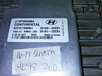 39160-2EEB1 ecm computer 2016-2017 Hyundai Sonata