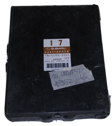 22611AK42B ecu ecm computer 2006 Subaru Legacy