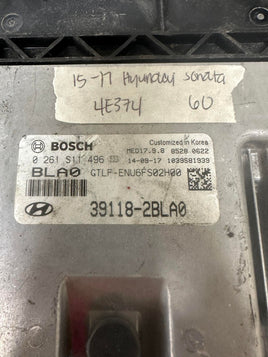 39118-2BLA0 ecm ecu computer  2015-2017 Hyundai Sonata