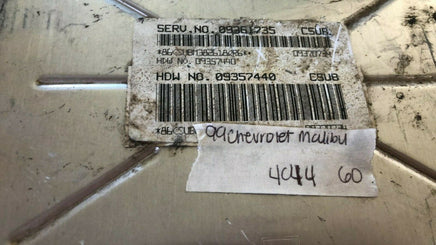 09361735 Chevy Impala or Malibu or Lesabre 1999-2000 ECM ECU computer TESTED