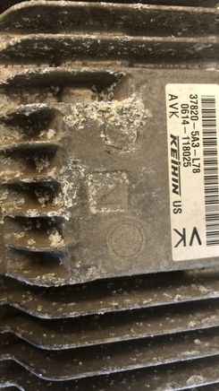 37820-5A3-L78 Honda Accord 2013 ecm ecu computer