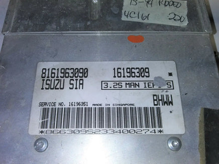 8161963090 Isuzu Rodeo 1993-1994 ecm ecu computer
