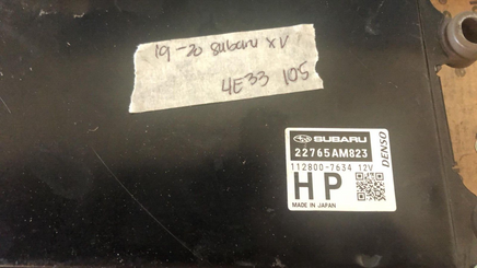 22765AM823 Subaru XV Crosstrek 2019-2020 ecm ecu computer
