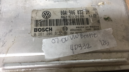06A 906 032 DN VW Beetle or Jetta 2000-2007 ecm ecu computer