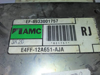 1984-1986 Jeep CJ ecu ecm computer E4FF-12A651-AJA