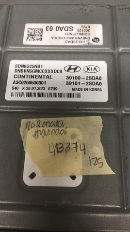39100-2SDA0 ecm ecu computer 2020 Hyundai Sonata