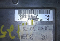 37820-RNA-C54 Honda Civic 2006-2008 ecm ecu computer