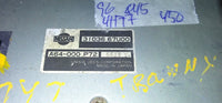 31036 67U00 tcm transmission computer 1996 Infiniti Q45