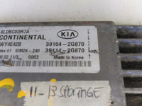 2011-2013 Kia Sportage ecm ecu computer 39104-2G870