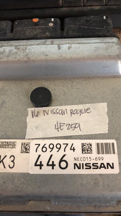 NEC015-699 Nissan Rogue ecu ecm 2016 computer