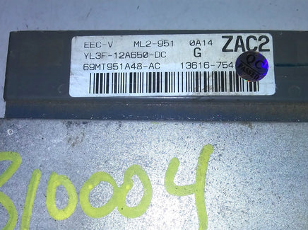 YL3F-12A650-DC ecm ecu computer 2000 Ford F150 F-150 **tested**