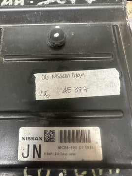 MEC84-190 Nissan Titan ecm ecu computer 2006