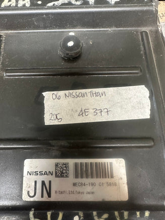 MEC84-190 Nissan Titan ecm ecu computer 2006