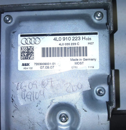 4L0 910 223 H Amplifier power amp 2008-2009 Audi Q7