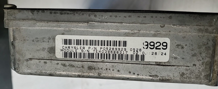 P05269929 ecu ecm computer 1996 Dodge Avenger or Sebring