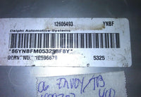 12606493 ecm ecu computer 2006 Chevrolet Trailblazer or Envoy - Swan Auto
