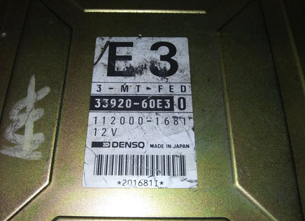 33920-60E30 ecm ecu computer 1992 Geo Metro