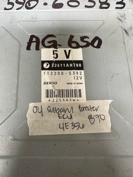 2004 Subaru Forester ecm ecu computer 22611AH700