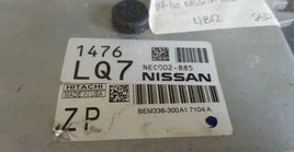 2014-2016 Nissan Versa ecm ecu computer NEC002-885