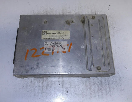 01227151 Pontiac Sunbird or Skyhawk 1986 ecm ecu computer