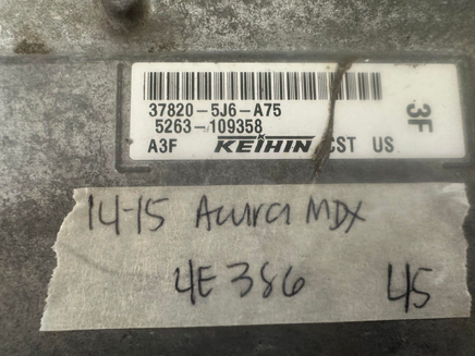 37820-5J6-A75 Acura MDX 2014-2015 ecm ecu computer