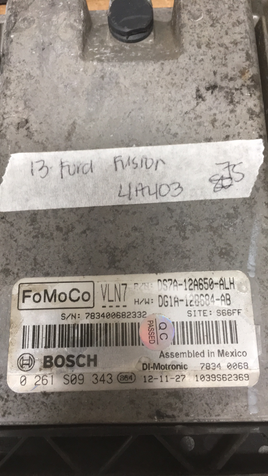 DS7A-12A650-ALH Ford Fusion ecm ecu computer 2013**TESTED**
