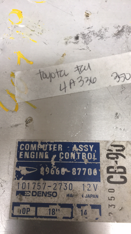 89666-87706 Toyota ecu ecm computer