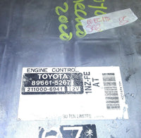 89661-52671 ecm ecu computer 2000 Toyota Echo