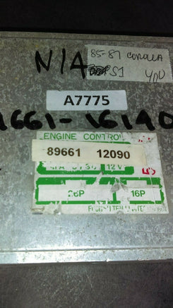 89661-12090 ecm ecu computer 1985-1987 Toyota Corolla