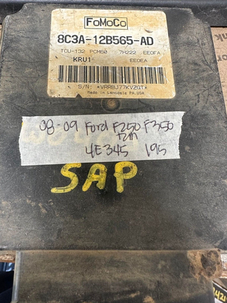 8C3A-12B565-AD Ford F250 F-250 ecm ecu computer 2008-2009