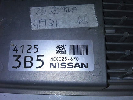 NEC025-670 ecm ecu computer 2020 Nissan Sentra