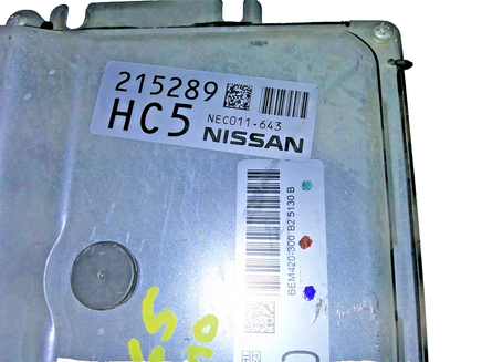 NEC011-643 ecm ecu computer 2015-2017 Nissan Altima
