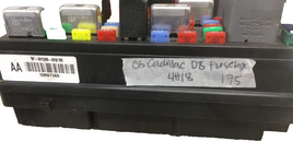 13697145 Fusebox control module 2008 Cadillac DTS