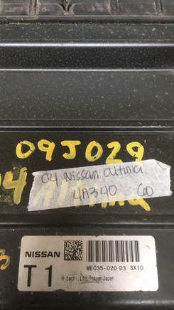 MEC35-020 Nissan Altima ecm ecu computer 2004