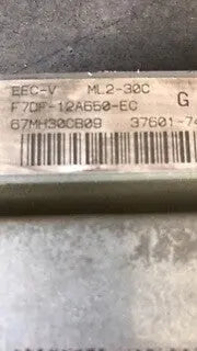 F7DF-12A650-EC ECM ECU computer 1997 Ford Taurus or Mercury Sable **TESTED**