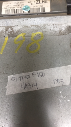 1L3F-12A650-GC ecm ecu computer 2001 Ford F150 ***TESTED***
