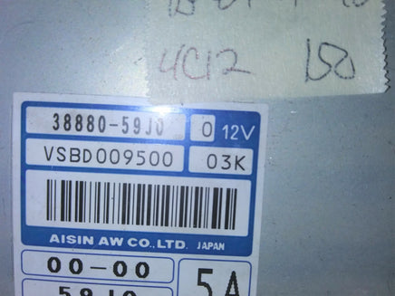 2003-2004 Suzuki AerioTCM transmission computer 38880-59J0