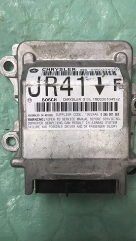 2001-2002 Dodge Stratus or Sebring air bag module 04602340AD - Swan Auto