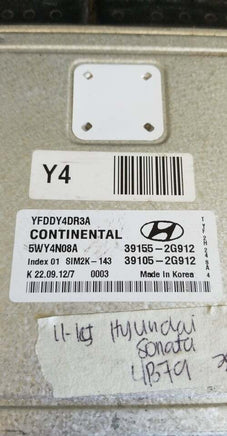 39155-2G912 Hyundai Sonata 2011-2015 ecm ecu computer
