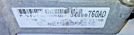 P04686760AD TCM transmission computer 1999 Dodge Caravan