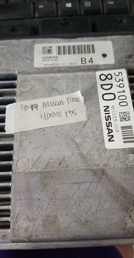 NEC033-003 Nissan Titan 2017  ecm ecu computer