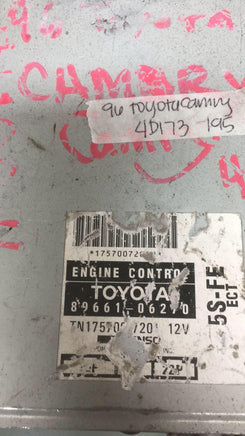89661-06270 Toyota Camry 1996 ecm ecu computer