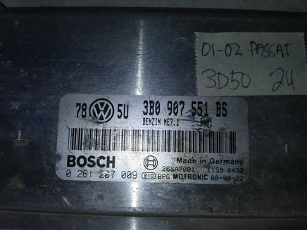 3B0 907 551 BS Volkswagen VW Passat 2001-2002 ecm ecu computer