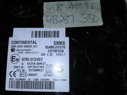 2016-2018 Hyundai Santa Fe theft locking module 95480-2W570