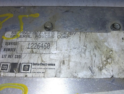 1226460 Pontiac Sunbird or Skyhawk 1984-1985 ecm ecu computer