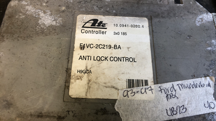 F1VC-2C219-BA ABS control module computer 1993-1997 Ford Thunderbird