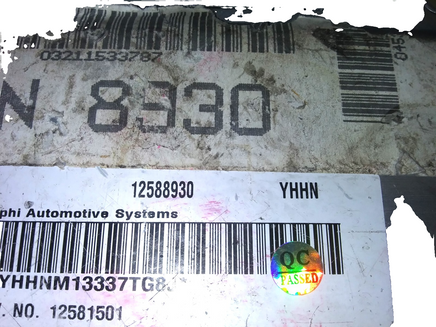 12588930 ecm ecu computer 2004 Pontiac Grand Prix **TESTED GOOD**