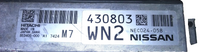 NEC024-058 ecu ecm computer 2018-2019 Infiniti Q50