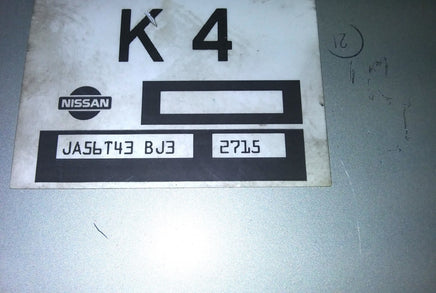JA56T43 BJ3 ecm ecu computer 2003 Nissan Sentra