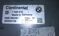 7 596 019 BMW 535i 535 ecm ecu computer